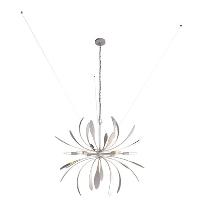Hubbardton Forge Dahlia 6 Light 33" Wide LED Abstract Outdoor Chandelier