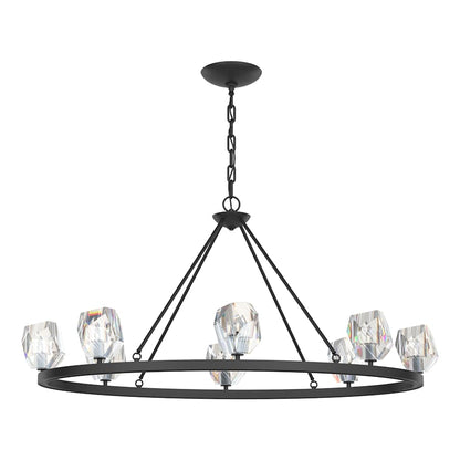 Hubbardton Forge Gatsby 8 Light 46" Wide LED Ring Chandelier