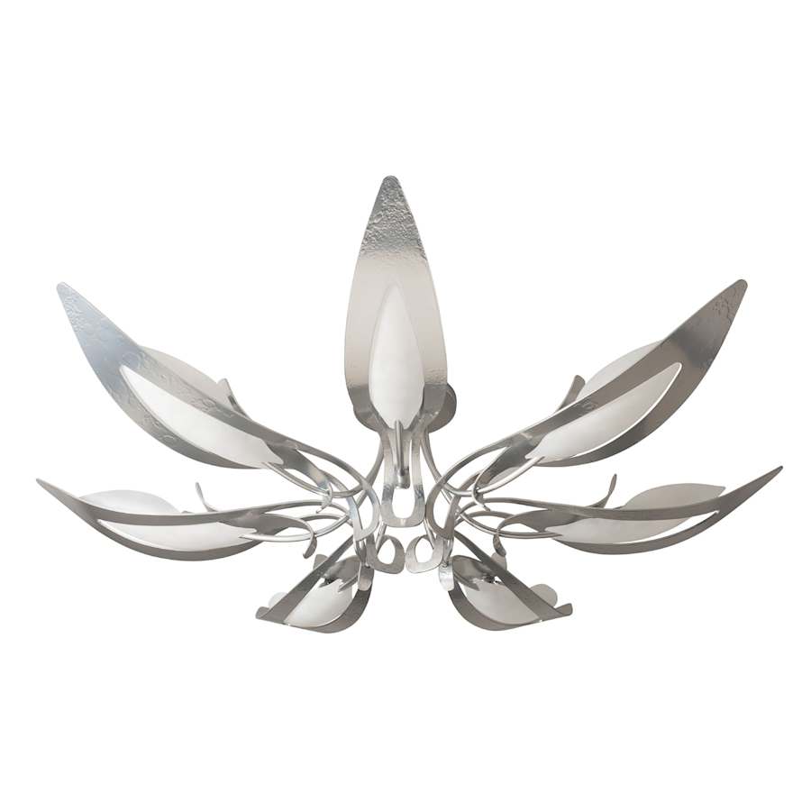 Hubbardton Forge Parasol 7 Light 39" Wide Semi-flush Ceiling Fixture