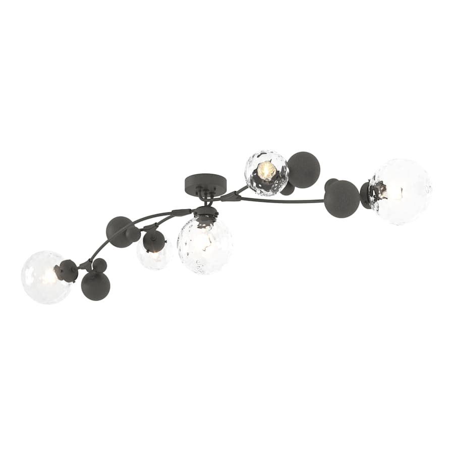 Hubbardton Forge Sprig 5 Light 62" Wide Semi-Flush Ceiling Fixture