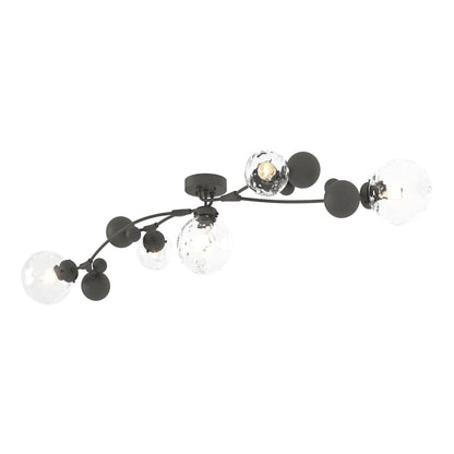Hubbardton Forge Sprig 5 Light 62" Wide Semi-Flush Ceiling Fixture