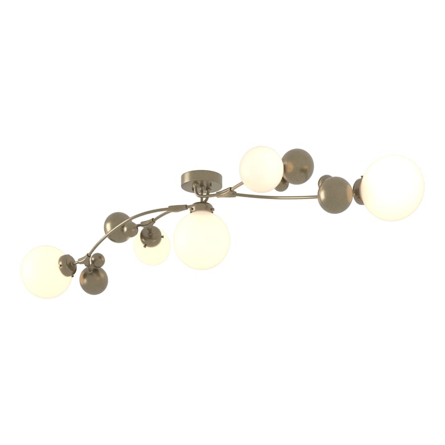Hubbardton Forge Sprig 5 Light 62" Wide Semi-Flush Ceiling Fixture