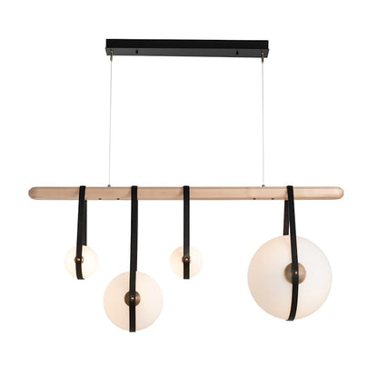 Hubbardton Forge Derby 52" Wide LED Linear Chandelier