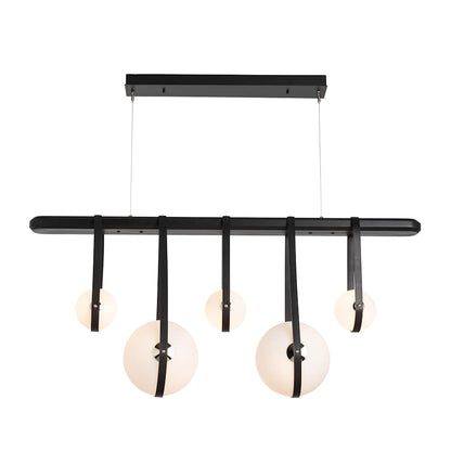 Hubbardton Forge Derby 52" Wide LED Linear Chandelier