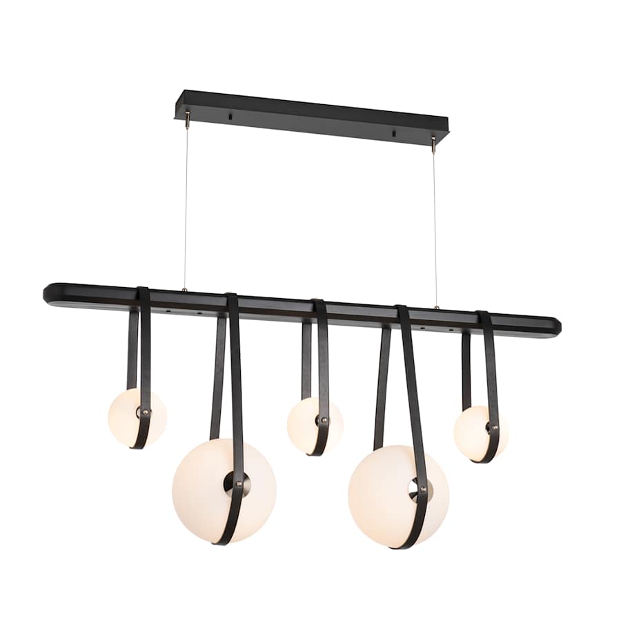 Hubbardton Forge Derby 52" Wide LED Linear Chandelier