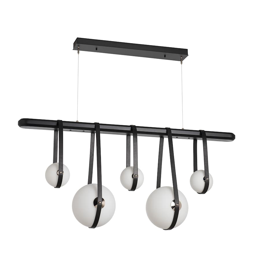Hubbardton Forge Derby 52" Wide LED Linear Chandelier