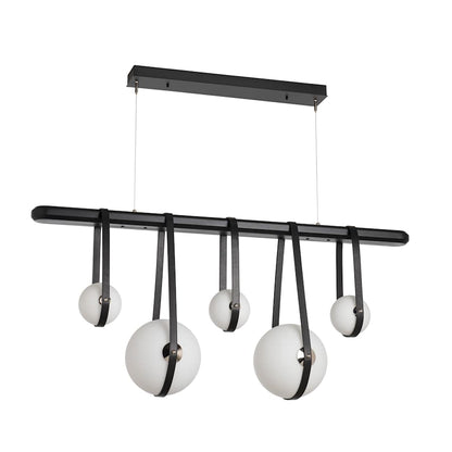 Hubbardton Forge Derby 52" Wide LED Linear Chandelier