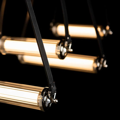 Hubbardton Forge York 52" Wide LED Linear Chandelier