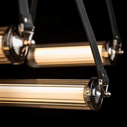 Hubbardton Forge York 52" Wide LED Linear Chandelier