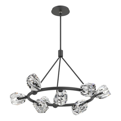 Hubbardton Forge Gatsby 9 Light 32" Wide Crystal Pendant