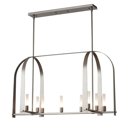 Hubbardton Forge Triomphe 9 Light 41" Wide Linear Pendant