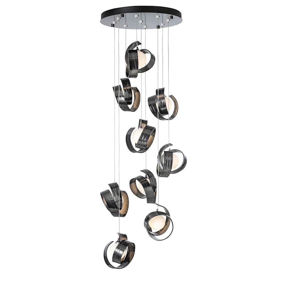 Hubbardton Forge Riza 9 Light 22" Wide LED Multi Light Pendant