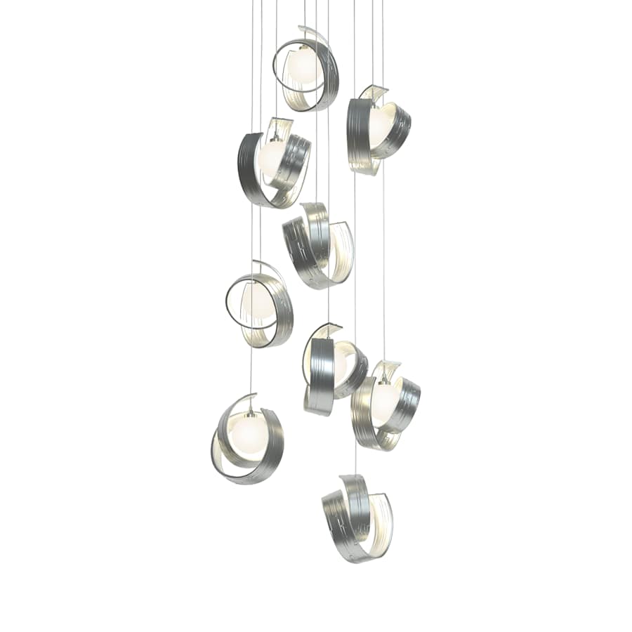 Hubbardton Forge Riza 9 Light 22" Wide LED Multi Light Pendant