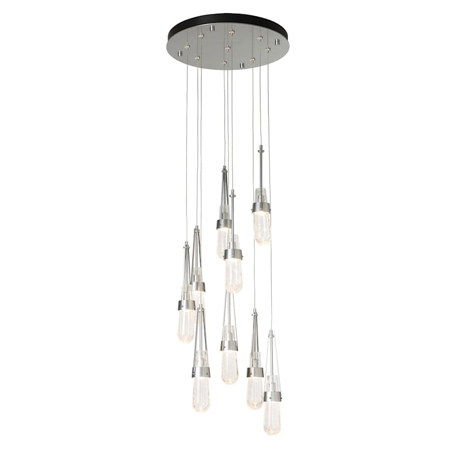 Hubbardton Forge Link 9 Light 21" Wide Multi Light Pendant