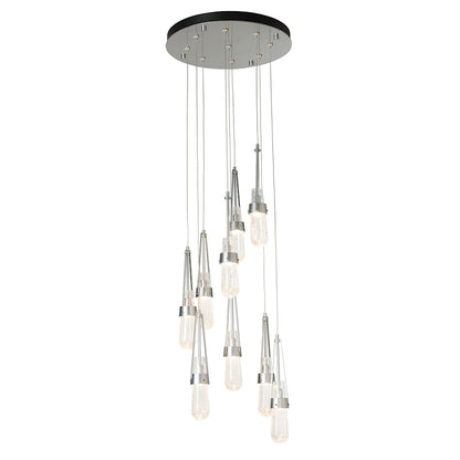 Hubbardton Forge Link 9 Light 21" Wide Multi Light Pendant