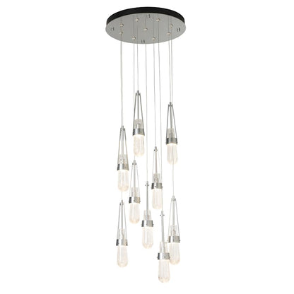 Hubbardton Forge Link 9 Light 21" Wide Multi Light Pendant