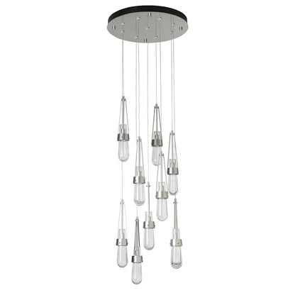 Hubbardton Forge Link 9 Light 21" Wide Multi Light Pendant