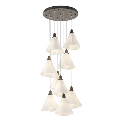 Hubbardton Forge Mobius 9 Light 21" Wide Multi Light Pendant