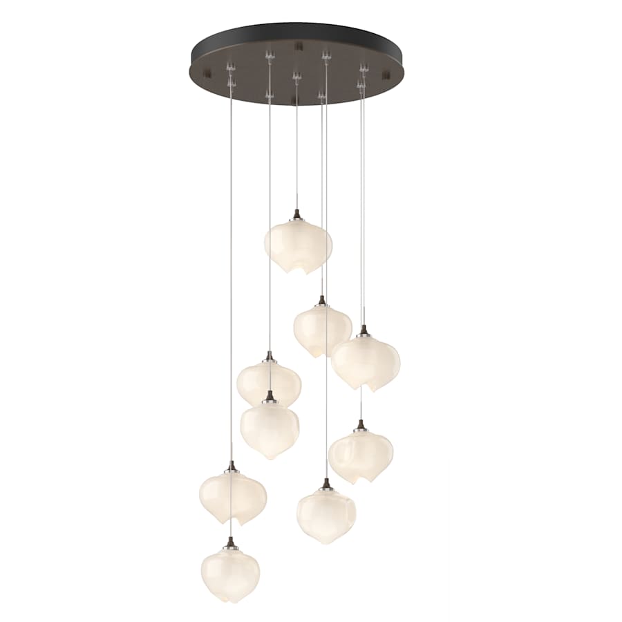 Hubbardton Forge Ume 9 Light 21" Wide Multi Light Pendant