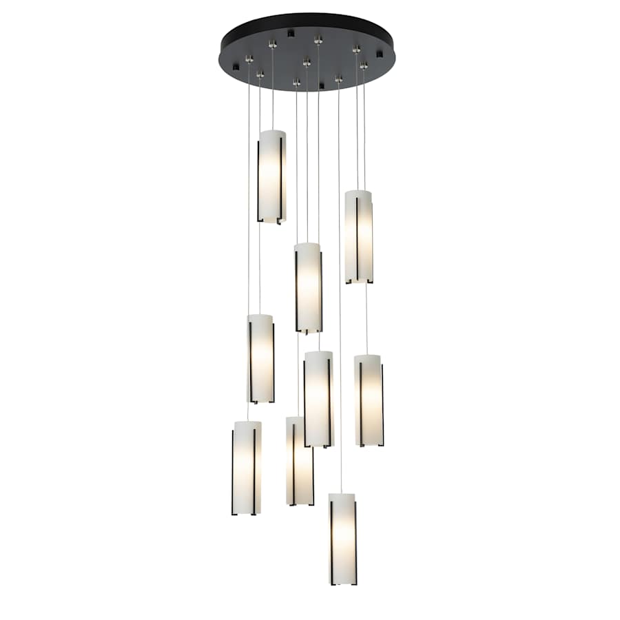 Hubbardton Forge Exos 9 Light 21" Wide Multi Light Pendant