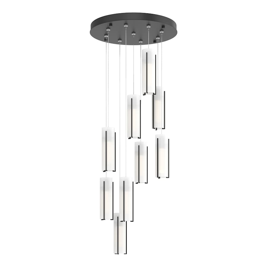 Hubbardton Forge Exos 9 Light 21" Wide Multi Light Pendant