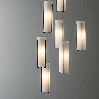 Hubbardton Forge Exos 9 Light 21" Wide Multi Light Pendant