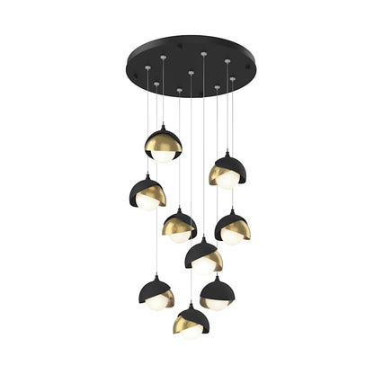 Hubbardton Forge Brooklyn 9 Light 21" Wide Suspension Multi Light Pendant