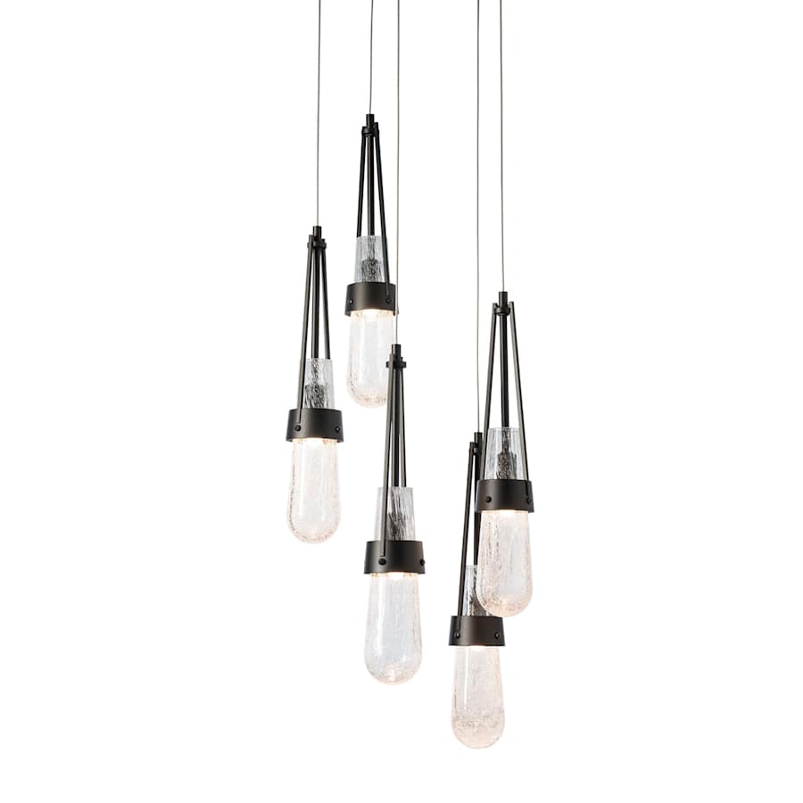 Hubbardton Forge Link 5 Light 13" Wide Multi Light Pendant