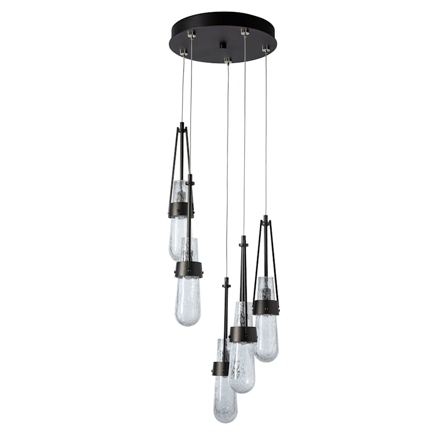 Hubbardton Forge Link 5 Light 13" Wide Multi Light Pendant