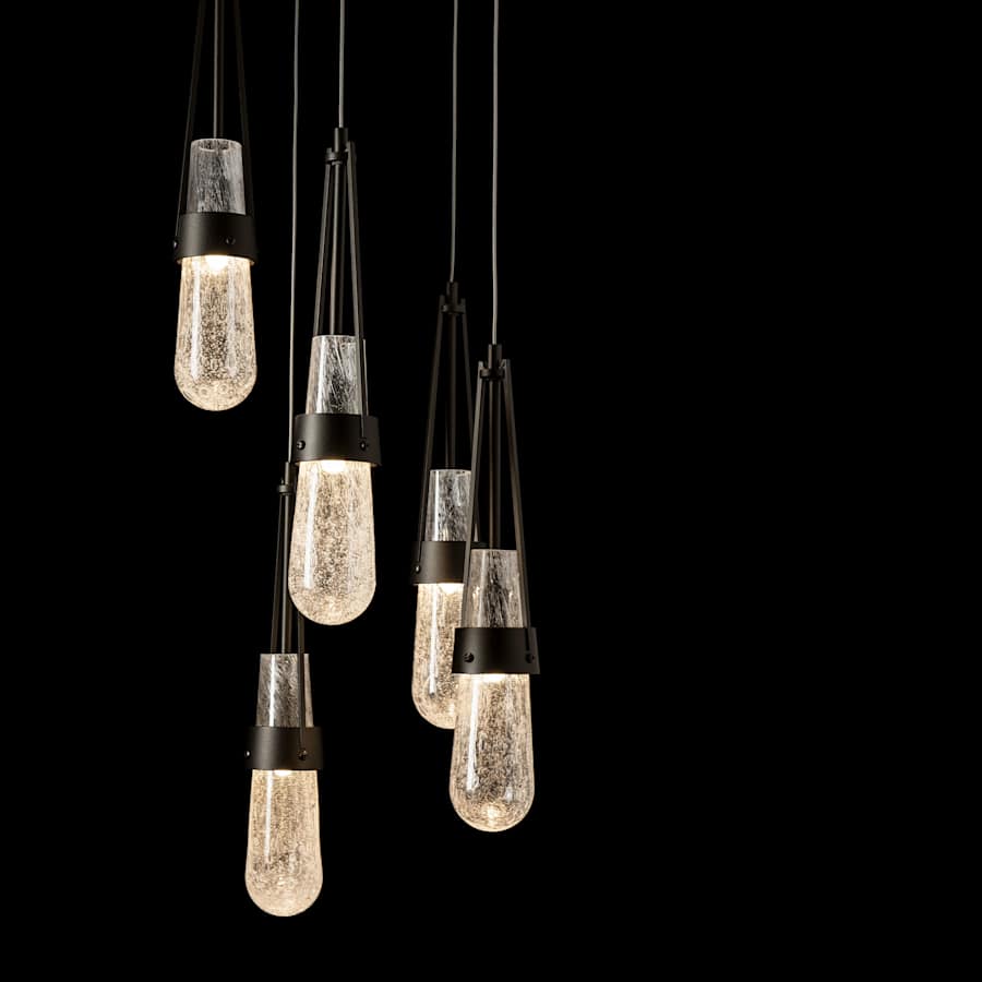 Hubbardton Forge Link 5 Light 13" Wide Multi Light Pendant