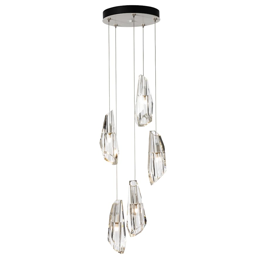 Hubbardton Forge Luma 5 Light 15" Wide LED Multi Light Pendant