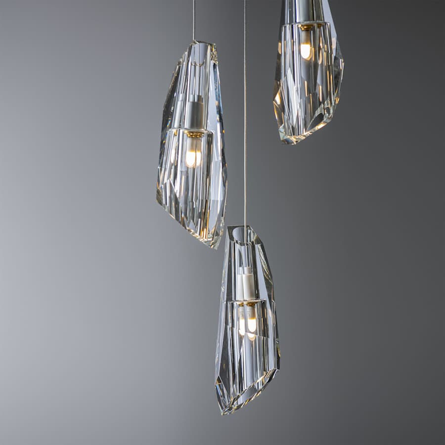 Hubbardton Forge Luma 5 Light 15" Wide LED Multi Light Pendant