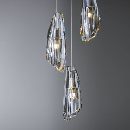 Hubbardton Forge Luma 5 Light 15" Wide LED Multi Light Pendant