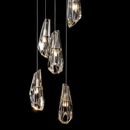 Hubbardton Forge Luma 5 Light 15" Wide LED Multi Light Pendant