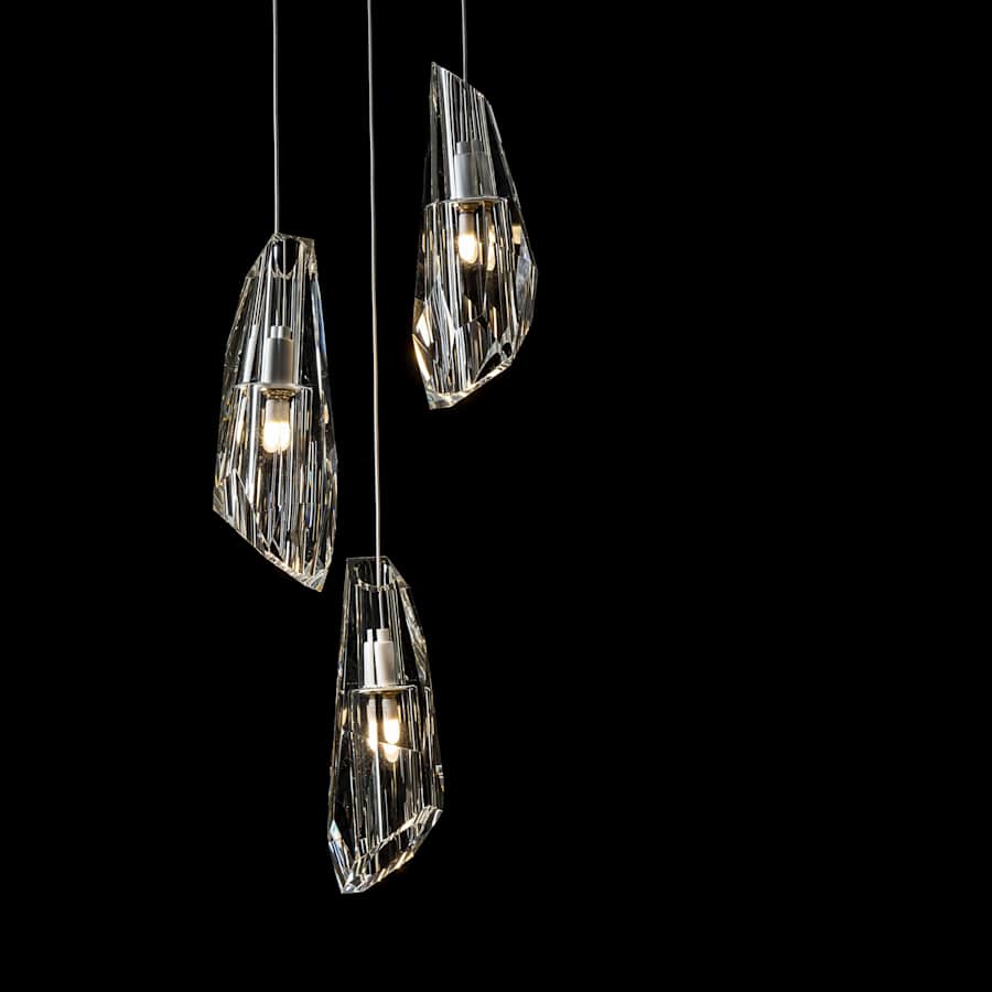 Hubbardton Forge Luma 5 Light 15" Wide LED Multi Light Pendant