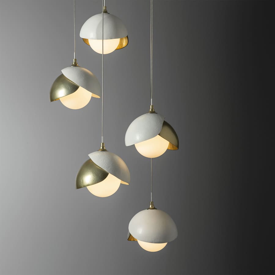 Hubbardton Forge Brooklyn 5 Light 16" Wide Multi Light Pendant