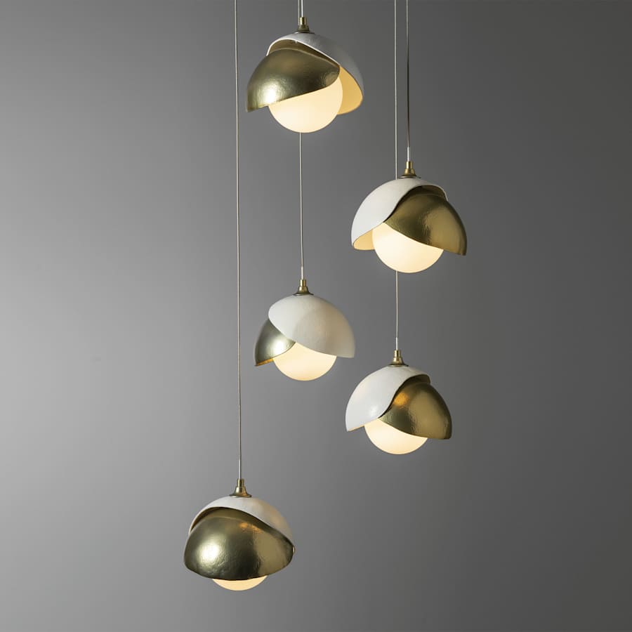 Hubbardton Forge Brooklyn 5 Light 16" Wide Multi Light Pendant