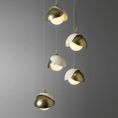 Hubbardton Forge Brooklyn 5 Light 16" Wide Multi Light Pendant