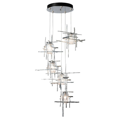 Hubbardton Forge Tura 5 Light 28" Wide Multi Light Pendant