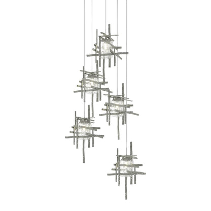 Hubbardton Forge Tura 5 Light 28" Wide Multi Light Pendant