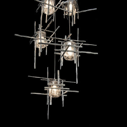 Hubbardton Forge Tura 5 Light 28" Wide Multi Light Pendant