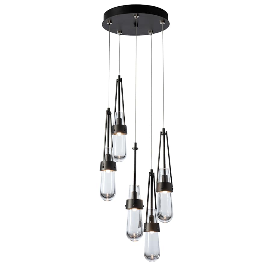 Hubbardton Forge Link 5 Light 13" Wide Multi Light Pendant