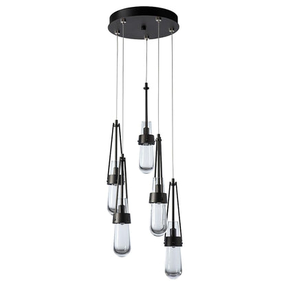 Hubbardton Forge Link 5 Light 13" Wide Multi Light Pendant