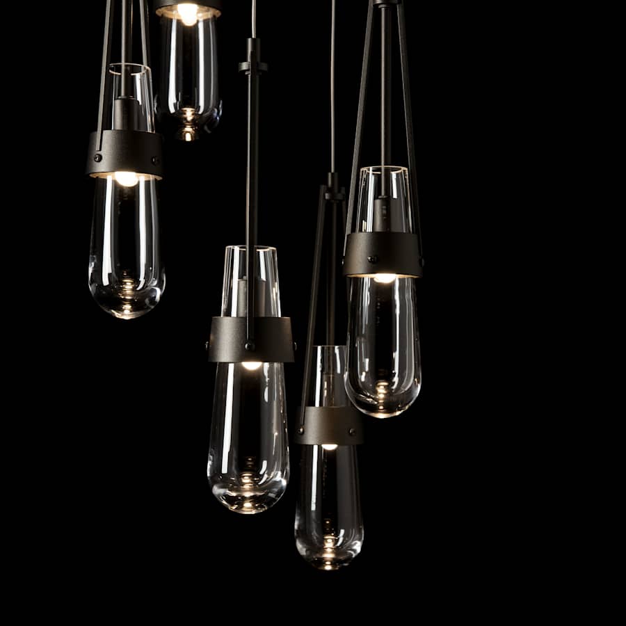 Hubbardton Forge Link 5 Light 13" Wide Multi Light Pendant