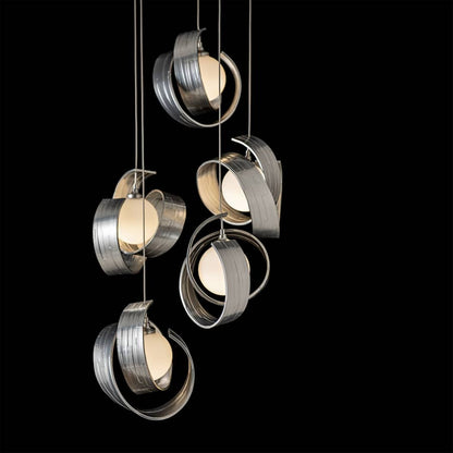 Hubbardton Forge Riza 5 Light 20" Wide Multi Light Pendant
