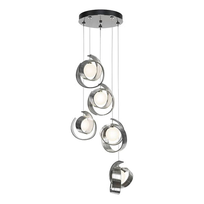 Hubbardton Forge Riza 5 Light 20" Wide Multi Light Pendant