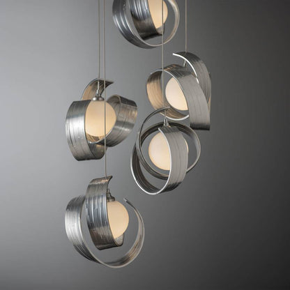 Hubbardton Forge Riza 5 Light 20" Wide Multi Light Pendant