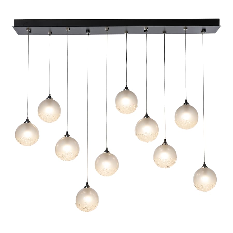 Hubbardton Forge Fritz 10 Light 45" Wide Suspension Linear Pendant
