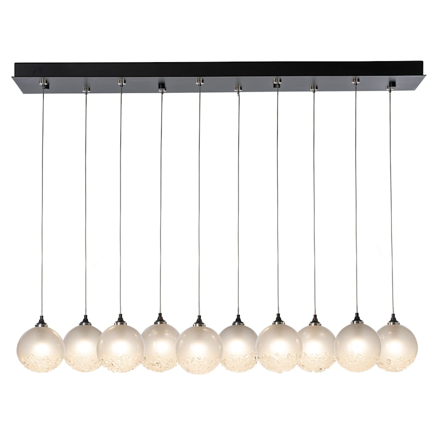 Hubbardton Forge Fritz 10 Light 45" Wide Suspension Linear Pendant