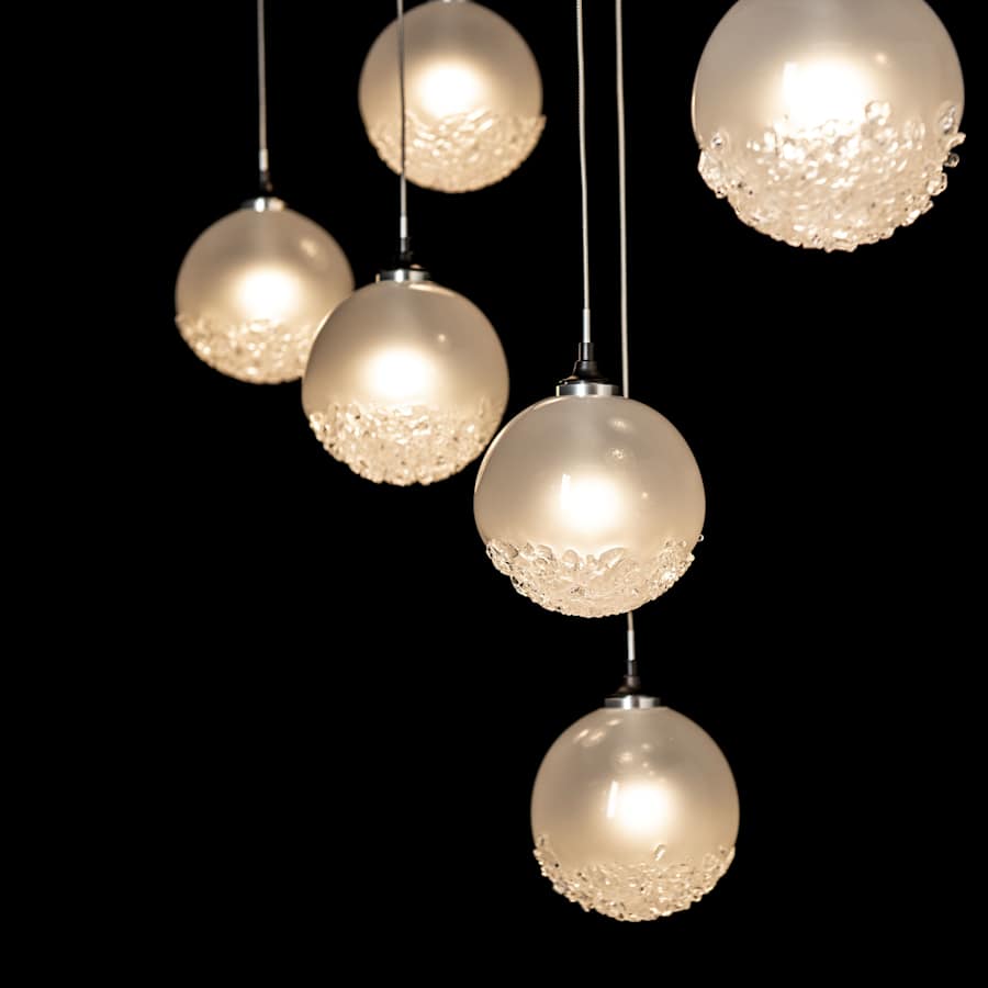 Hubbardton Forge Fritz 10 Light 45" Wide Suspension Linear Pendant